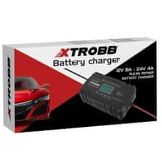Xtrobb 22463 Nabíjačka batérií čierna
