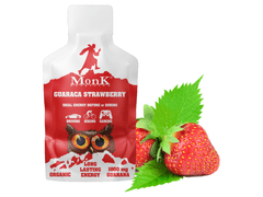 Monk Nutrition Bio energetický gél s guaranou Guaraca Energy Strawberry 30g