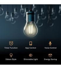Meross Meross Smart Wi-Fi LED žiarovka E27, MSL100HK (EU verzia)