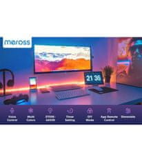 Meross Meross Smart Wi-Fi LED pás RGBWW 5m, MSL320PHK (EU verzia)