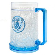 FAN SHOP SLOVAKIA Chladiaci polliter Manchester City FC, modrý, plast, 420 ml