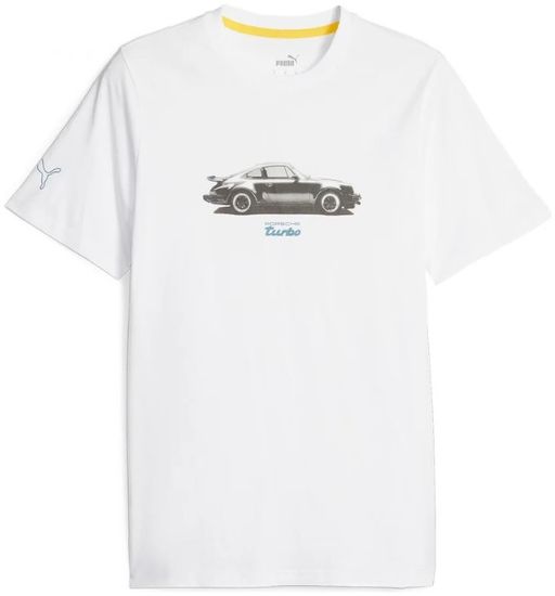Porsche tričko PUMA LEGACY Graphic biele