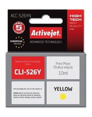 ActiveJet atrament Canon CLI-526Y, 10 ml, nový ACC-526Y