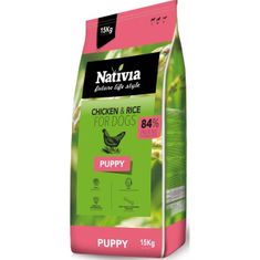 NATIVIA Nativite Puppy Chicken & Rice 15 kg