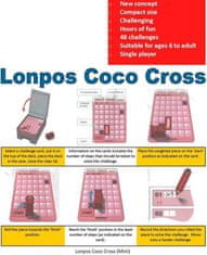 Lonpos Coco Cross mini - 048 puzzle game