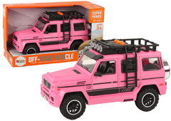 Lean-toys Terénne auto Ružový V12 Turbine
