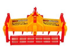 Lean-toys Traktor s kultivátorom Trecí pohon Červená