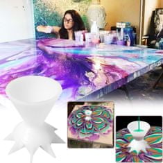Northix Pour nástroje pre abstraktné akrylové maľovanie 