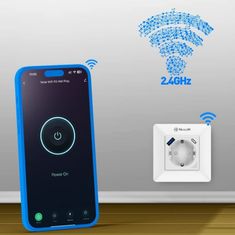 Tellur WiFi Smart Wall Plug, 3600W, 16A, PD20W, USB 18W (TR0128), biela