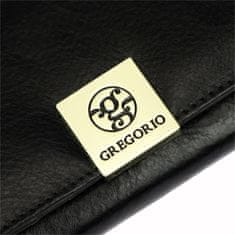 Gregorio Dámska kožená peňaženka Gregorio Libertad, čierna