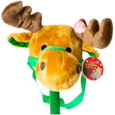 TENDER TOYS Hobby Horse, Soby, Kôň, Koník Na Tyči, Palici So Zvukovým, Vianočný Darček Pre Deti, 80 Cm, Zelený