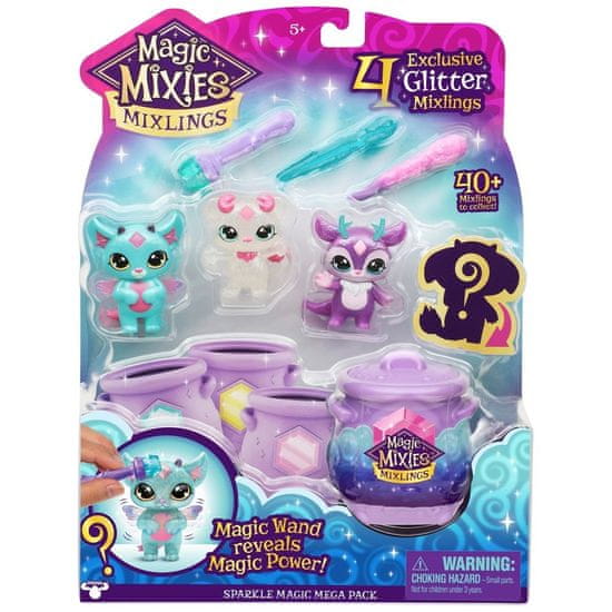 MOOSE Magic Mixies Mixlings Sparkle Magic se 4 figurkami