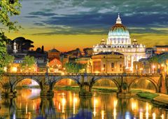 ENJOY Puzzle Bazilika svätého Petra, Vatikán 1000 dielikov