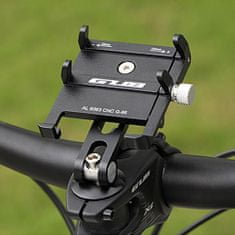 GUB Držiak telefónu na bicykel alebo motorku, GUB G95, montáž na sedlovku mostíka kormidlovne
