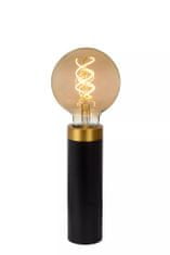 LUCIDE Stolná lampa SELIN priemer 6 cm - 1xE27 - Black