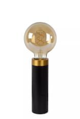 LUCIDE Stolná lampa SELIN priemer 6 cm - 1xE27 - Black