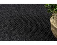 Dywany Łuszczów Kusový koberec Timo 6272 Black – na von aj na doma 120x170