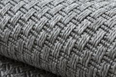 Dywany Łuszczów Kusový koberec Timo 6272 Light grey kruh - na von aj na doma 120x120 (priemer) kruh
