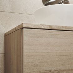 Mereo Aira desk kúpeľňová skrinka, spodná, regálová, biela, 400x530x460 mm CN715S - Mereo