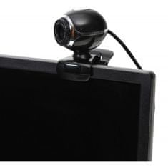 Northix Webkamera – čierna – 30 fps – 640 x 480 
