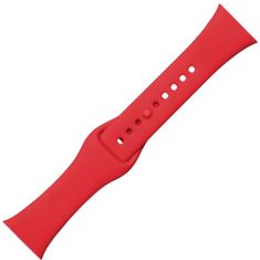 FIXED Silikónový remienok Silicone Strap pre Xiaomi Redmi Watch 3, červený, FIXSSTB-1175-RD