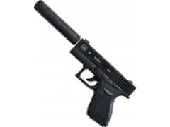 TopKing Kovová replika pištole Glock s guličkami 