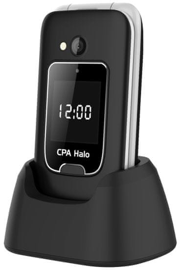 CPA Halo 25 Senior, čierny s nabíjacím stojanom
