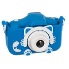 MG X5S Cat detský fotoaparát + 16GB karta, modrý