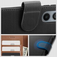 Tech-protect Wallet knižkové puzdro na Motorola Edge 40 Neo, čierne