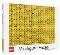 Chronicle Books Puzzle LEGO Tváre minifigúrok 1000 dielikov
