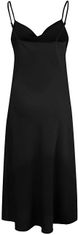 Y.A.S Dámske šaty YASDOTTEA Regular Fit 26026479 Black (Veľkosť L)