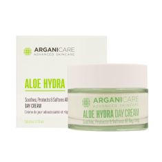 Arganicare Produkty osobnej starostlivosti zelená aloe hydra day cream krem wygładzający na dzień z aloesem 50 ml