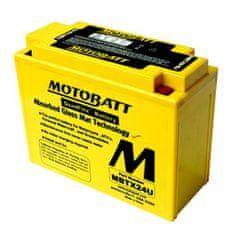 MOTOBATT Batéria MBTX24U 25 Ah, 12 V, 4 vývody