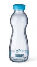 Simax Fľaša na pitie 500ml PURE BOTTLE sklo, plastové viečko