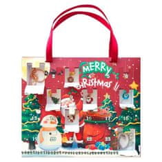 Netscroll Adventný kalendár s príveskom na náramok, darčeky, nápad na darček, darčeky pre deti, vianočné darčeky, MerryChristmas