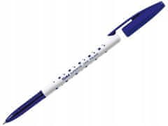BTS Modré guľôčkové pero Tom s hviezdicovým uzáverom