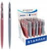 STARPAK Automatické školské modré guľôčkové pero StarPak