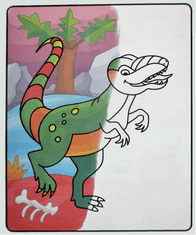 Aksjomat Omaľovánka s vodnou fixkou Dinosaury