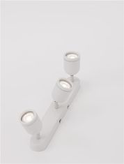 Nova Luce NOVA LUCE bodové svietidlo ORSON biely kov GU10 3x10W 230V IP44 bez žiarovky 9555818