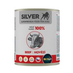 IRONpet Silver Dog Hovädzie 100% mäsa, konzerva 800 g