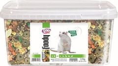 LOLO BASIC kompletní krmivo pro potkany 3 L, 1,9 kg kyblík