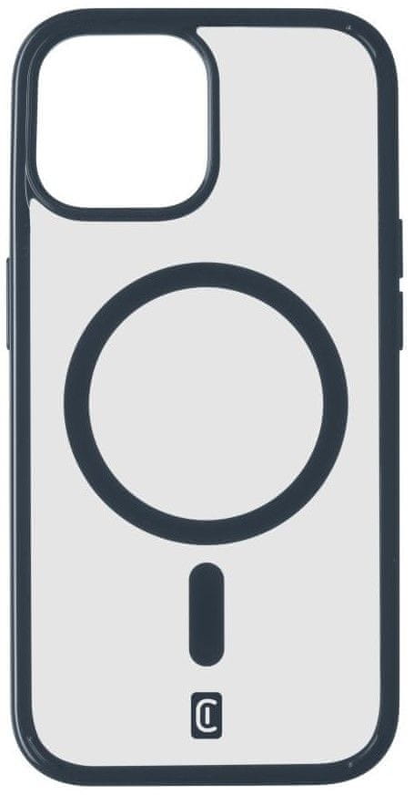 CellularLine Zadný kryt Pop Mag s podporou MagSafe pre Apple iPhone 15, čirý / modrý (POPMAGIPH15B)