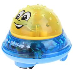 Nobo Kids Fontána Ufo chrlí vodné svetlo, zvuk žltý