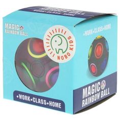 Nobo Kids Senzorická antistresová kocka Rainbow Ball Sensory
