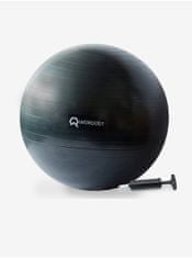 Čierna gymnastická lopta 75 cm Worqout Gym Ball UNI