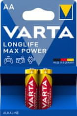 VARTA batérie Longlife Max Power AA, 2ks