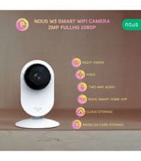 Nous Nous W3 WiFi Smart Kamera 2MP FullHD 1080p Tuya