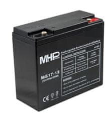 MHpower Batéria MS17-12 VRLA AGM 12V/17Ah