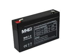 MHpower Batéria MS7-6 VRLA AGM 6 V / 7 Ah