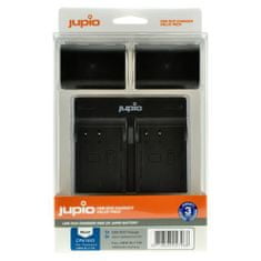 Jupio Set 2x DMW-BLF19E 1860mAh + USB duálna nabíjačka
